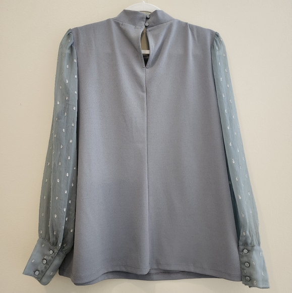 Ann Taylor, size large, empire grey - Picture 3 of 6